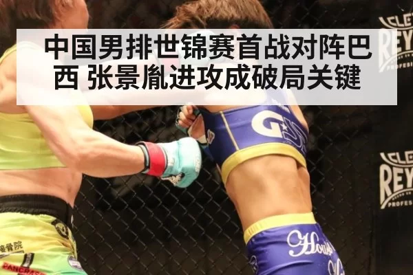 中国男排世锦赛首战对阵巴西 张景胤进攻成破局关键